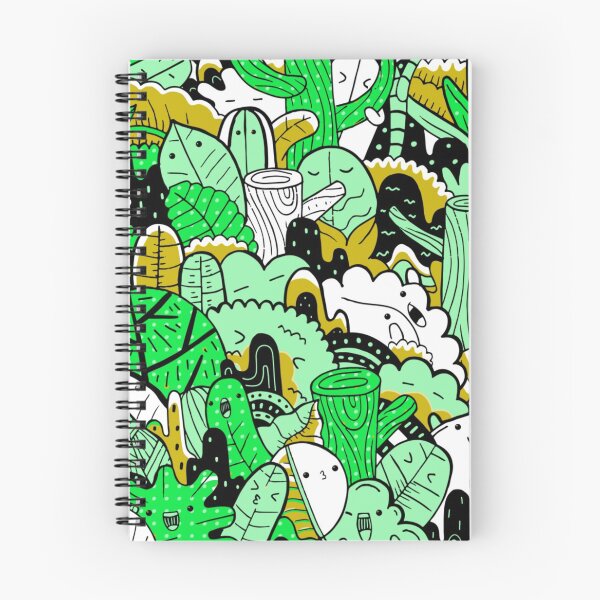 Item preview, Doodle Art of Forest Green designed and sold by springbloomb.