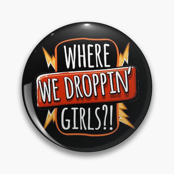 Item preview, Where We Droppin's Girls Funny cartoon designed and sold by Slacker-SHOP.