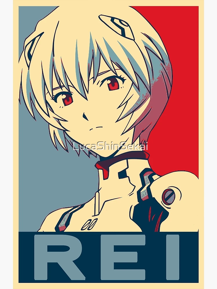 Rei Ayanami - Evangelion, Hope Poster Poster for Sale by LucaShinSekai