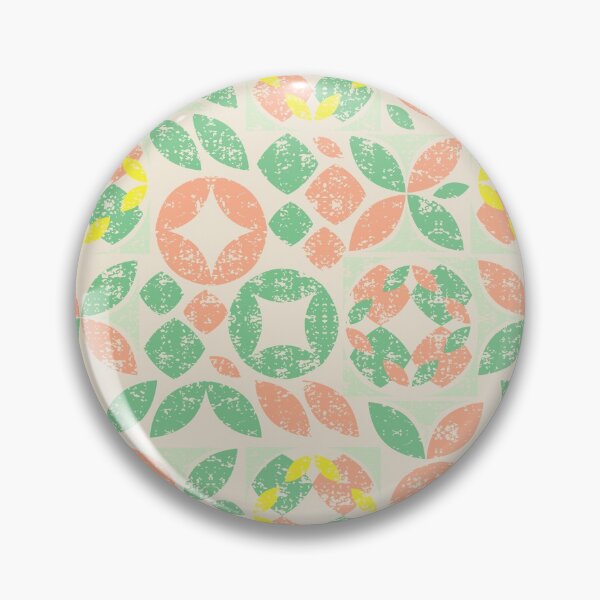 Item preview, Vector beige seamless pattern of colorful abstract geometric shape with grunge texture.  designed and sold by jamiesoondesign.