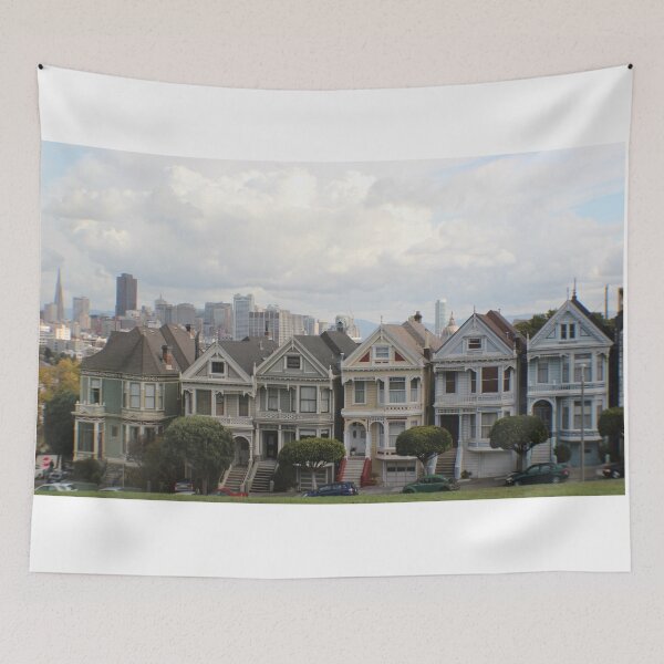 Item preview, Painted Houses San Francisco designed and sold by jrichard99.