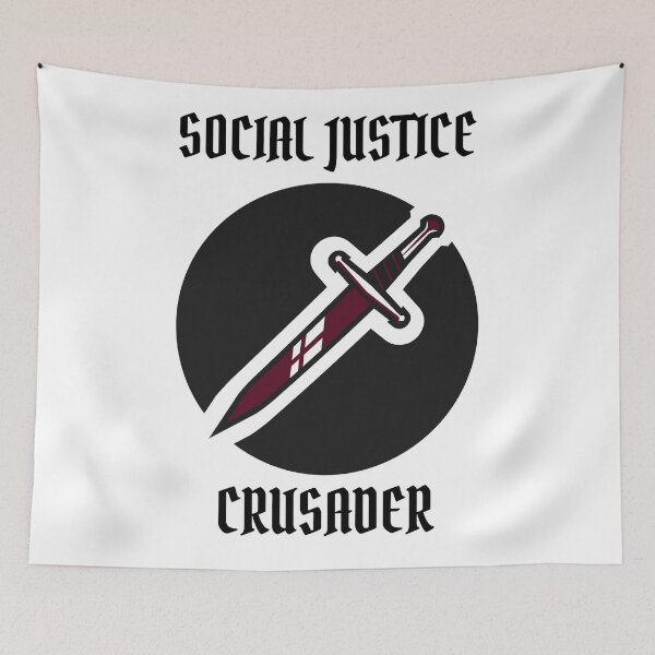Item preview, Social Justice Crusader designed and sold by NewAgeAesthetic.