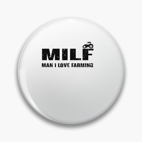 Item preview, MILF Man I Love Farming for Funny Farmer Jokes Quotes Gift For farmers Farm Tractor Lovers  designed and sold by clothesy7.