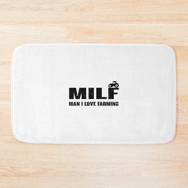Item preview, MILF Man I Love Farming for Funny Farmer Jokes Quotes Gift For farmers Farm Tractor Lovers  designed and sold by clothesy7.