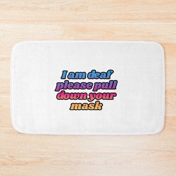 Item preview, i am deaf designed and sold by pepperlex99.