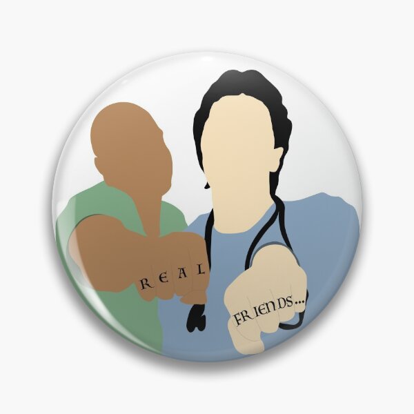 Item preview, Scrubs Turk & JD - Fake Doctors, Real Friends designed and sold by thisisartnstuff.