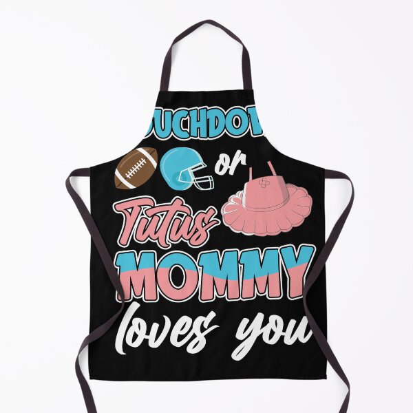 Item preview, Touchdown or Tutus Mommy Loves You Gender Reveal Design designed and sold by shirti.