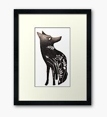 Lone Wolf Framed Print