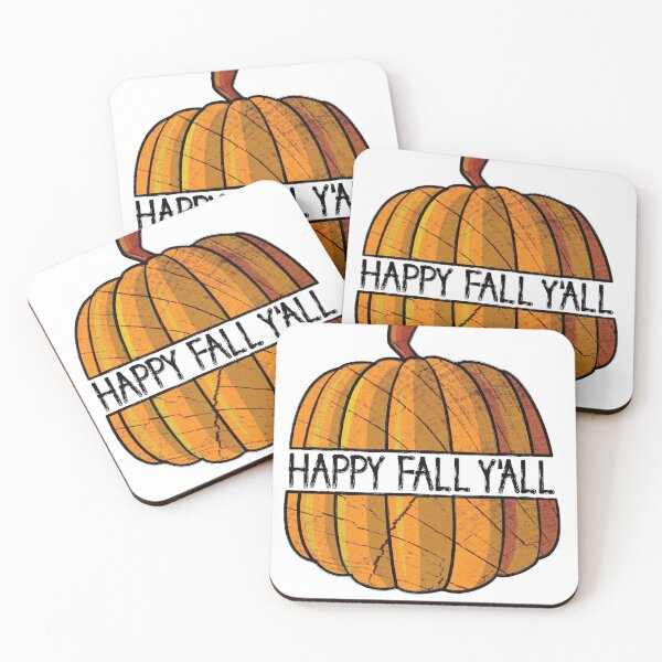 Item preview, Happy Fall Y'all pumpkin designed and sold by ReluctantChickn.