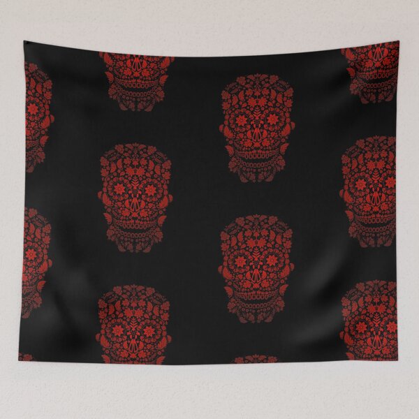 Item preview, Bohemian Abstract Skull Pattern designed and sold by SAVWIS.