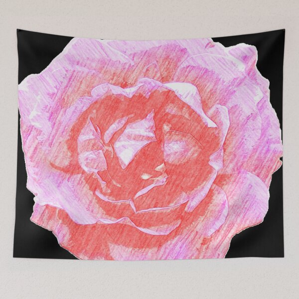 Item preview, Pink rose designed and sold by rich-jam.