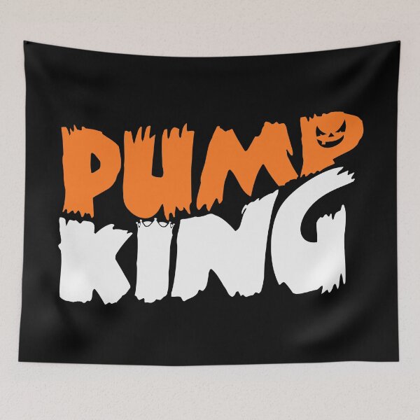 Item preview, Pumpking - Halloween Pun Design designed and sold by Giacob.