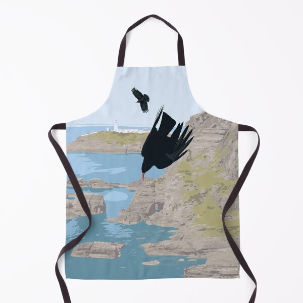 Item preview, Chough at South Stack designed and sold by AnthonyZed.
