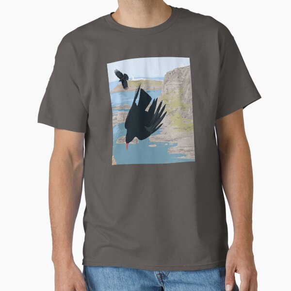 Item preview, Chough at South Stack designed and sold by AnthonyZed.