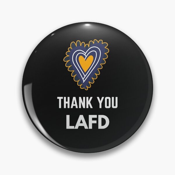 Item preview, thank you lafd designed and sold by UsaHappyArt.