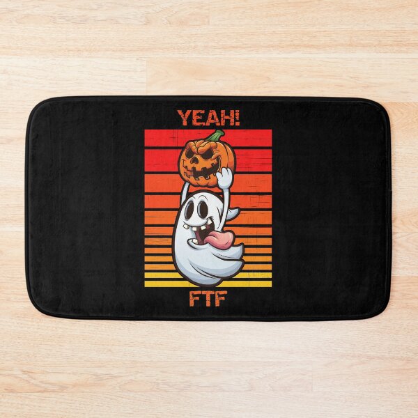 Item preview, Happy little ghost with pumpkin FTF geocaching designed and sold by portrait4you.