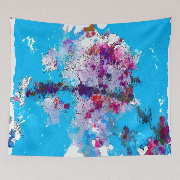Item preview, Spring blossoms breaking through the winter ice designed and sold by CMF-2020.