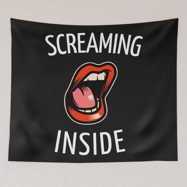 Item preview, Screaming Inside designed and sold by NikStore.