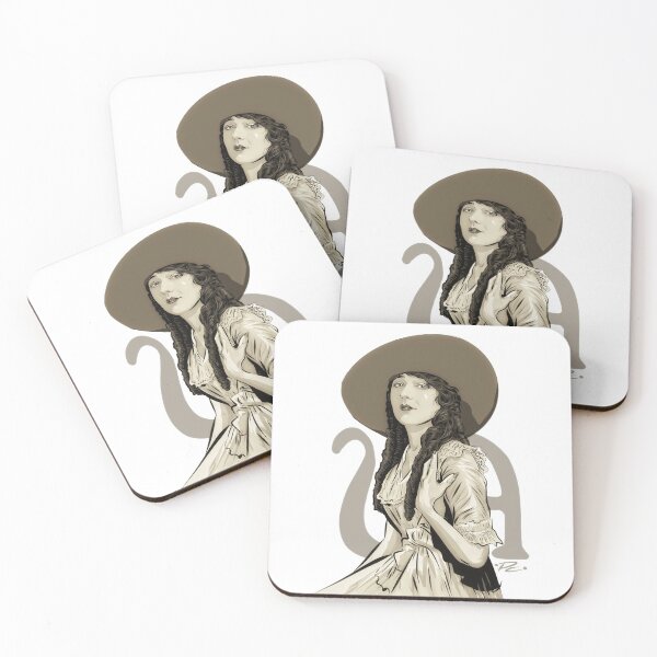 Item preview, Mary Pickford - An illustration by Paul Cemmick designed and sold by TIGERDAVER.