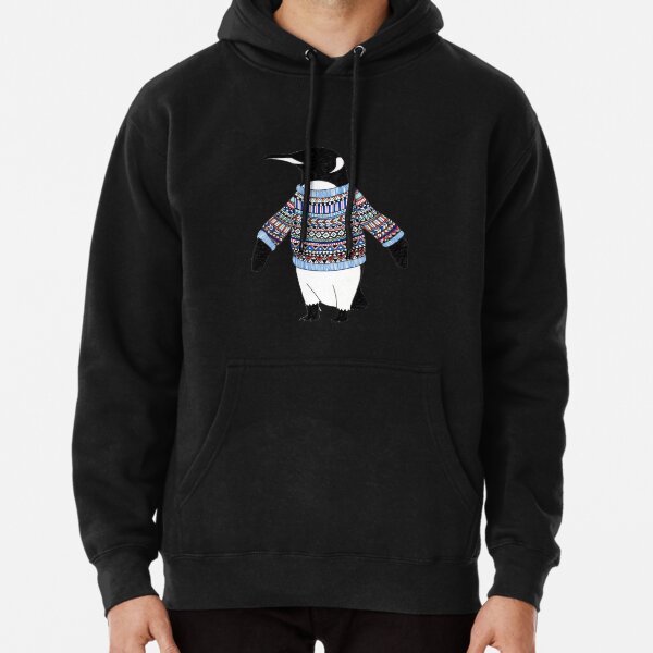 manchot Sweat à capuche épais
