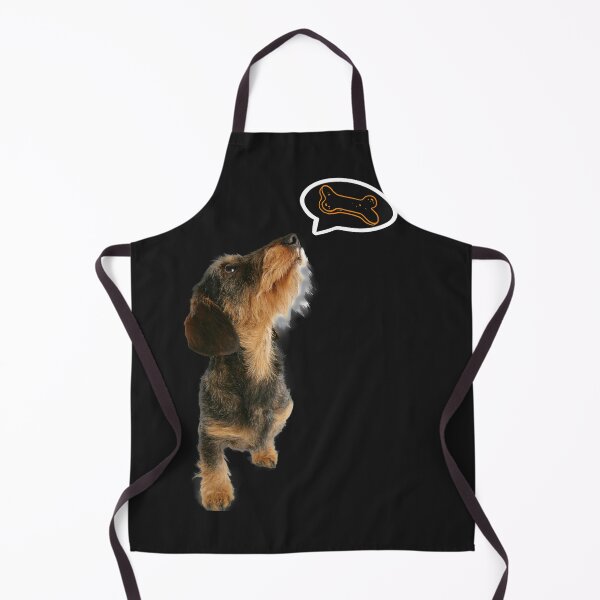 Item preview, Funny wire-haired dachshund is hungry designed and sold by Toffy2222.