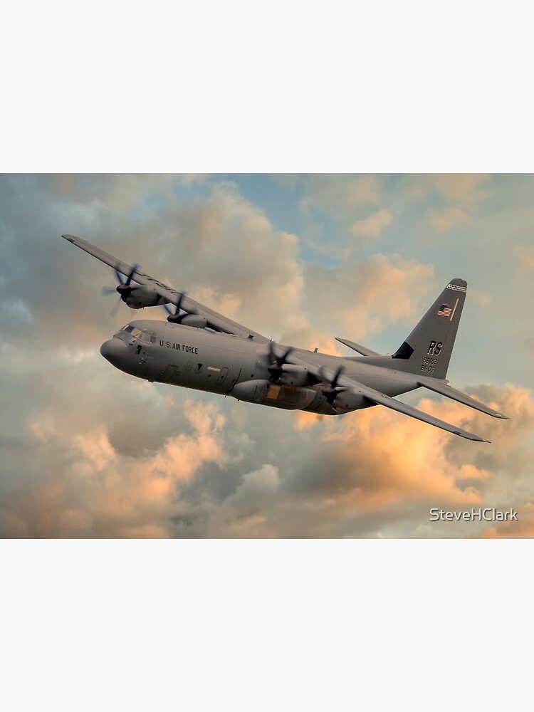 USAF C-130 Hercules by SteveHClark
