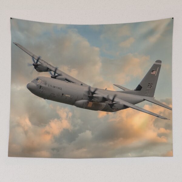 Item preview, USAF C-130 Hercules designed and sold by Steve H Clark.