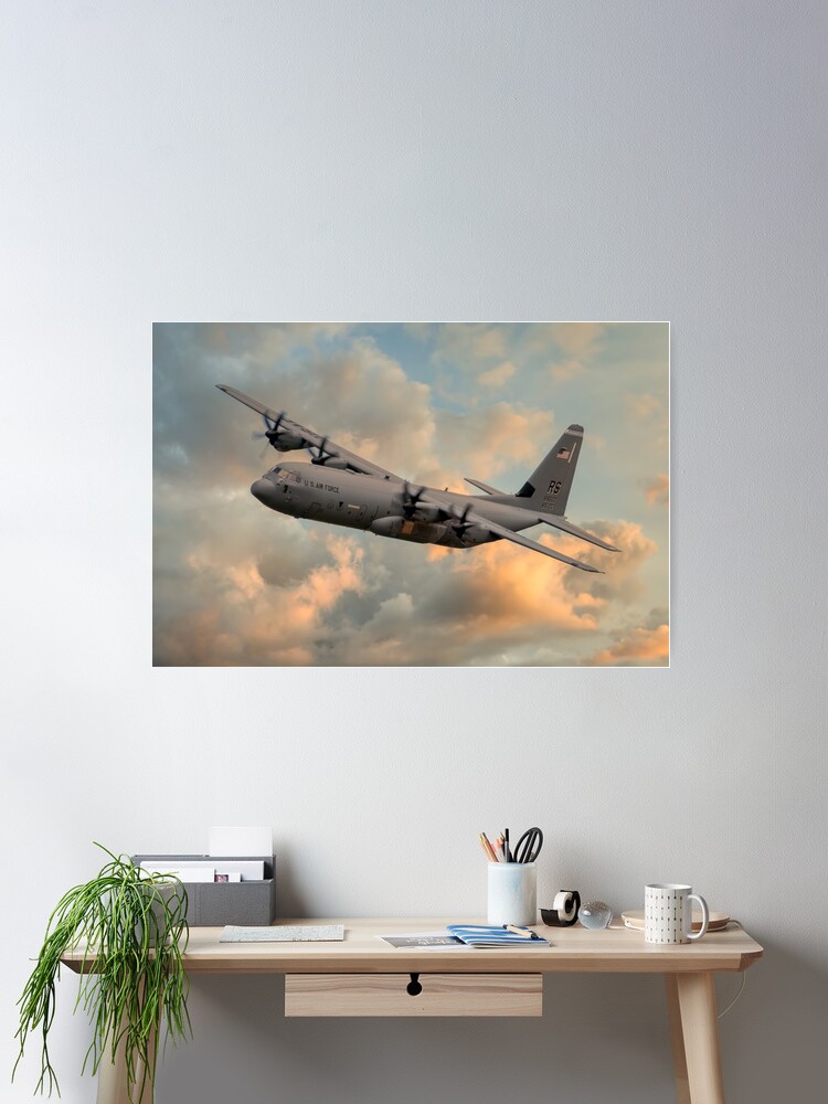 C-130 ポスター USAF C-130 Hercules