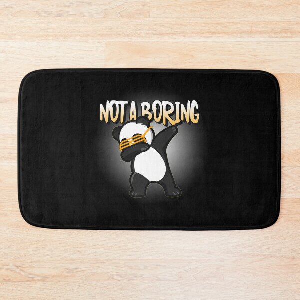 Item preview, Not a boring. Dabbing, dancing panda bear designed and sold by RoManSmArt.