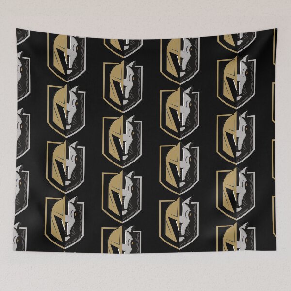 Item preview, Vegas and Henderson Split Design - Vegas - Face Mask - Goalie Helmet designed and sold by VegasKnights.