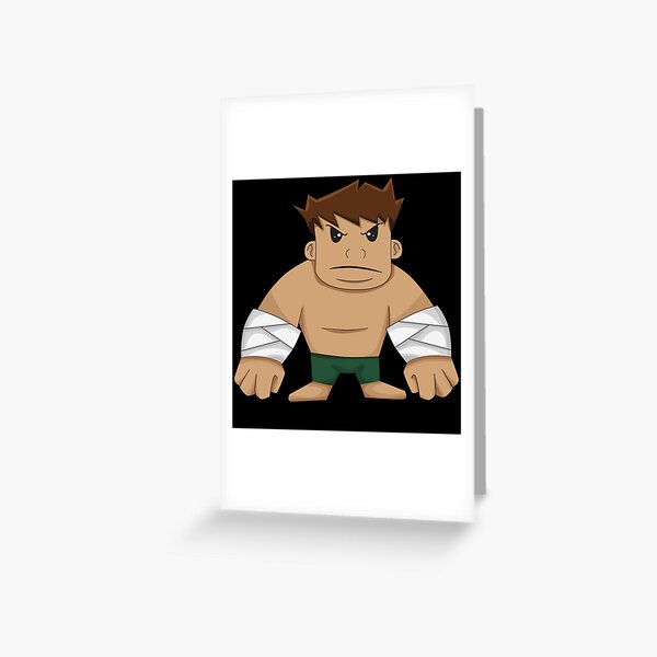 Kid Gaming Greeting Cards Redbubble - survive chara and sans in area 51 roblox
