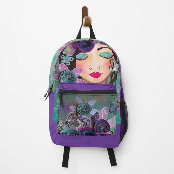 Item preview, Beautiful Girl Face with Flowers designed and sold by Cool7Shirts.