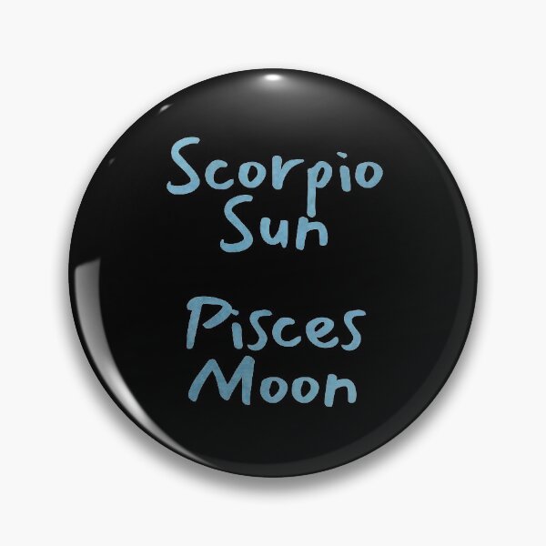 Item preview, Scorpio Sun Pisces Moon Text designed and sold by leomooncreates.