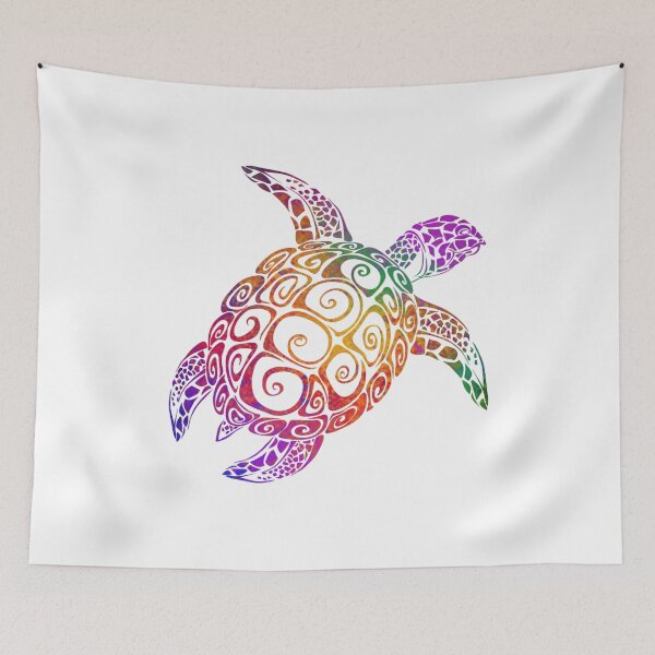 Item preview, rainbow turtle  designed and sold by rashadat.