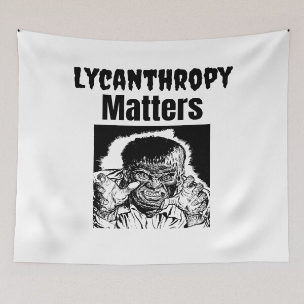 Item preview, Funny Lycanthropy Matters Classic Werewolf Design designed and sold by podguy.