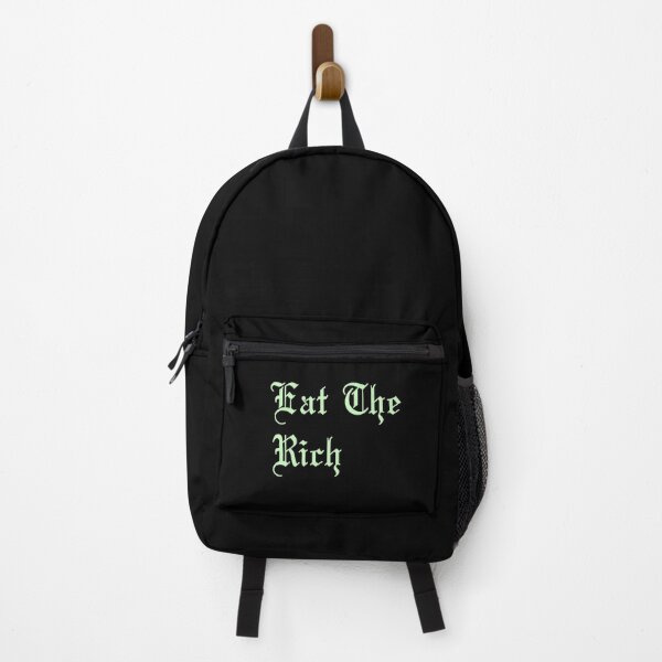 Item preview, Eat The Rich in pastel green designed and sold by tinyteacups.