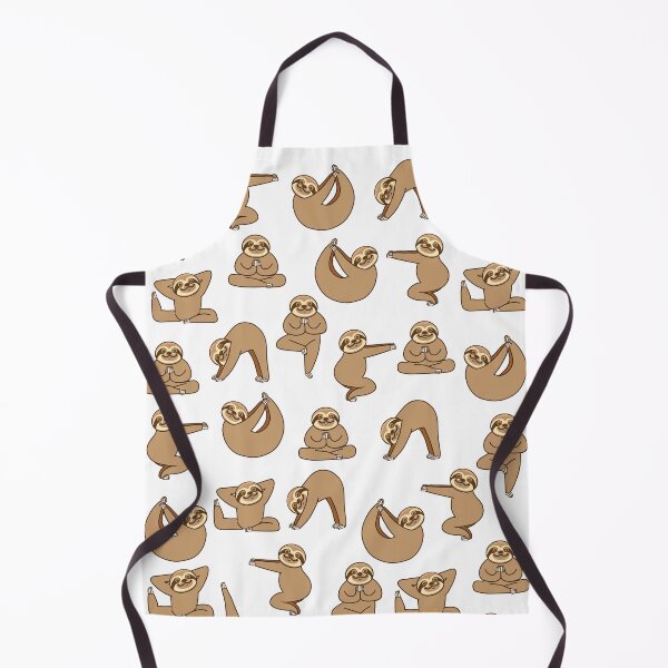 Item preview, Cute Sloth Yoga Poses designed and sold by plushism.