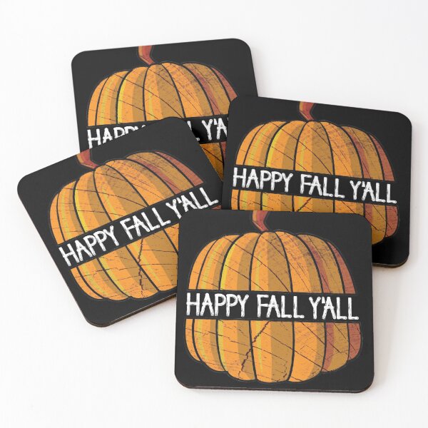 Item preview, Happy Fall Y'all pumpkin designed and sold by ReluctantChickn.