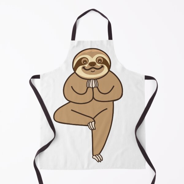 Item preview, Cute Sloth Yoga Tree designed and sold by plushism.