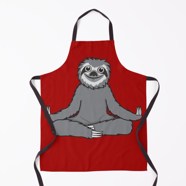 Item preview, Sloth Yoga Lotus designed and sold by plushism.