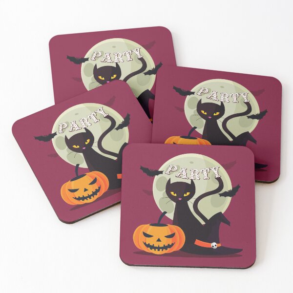 Item preview, Halloween Black Cat & Pumpkin  Party costume designed and sold by THESRICHA65.