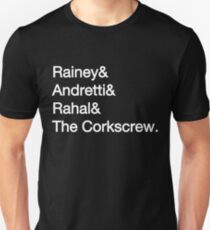 Laguna Seca Typography - Dark Edition Unisex T-Shirt