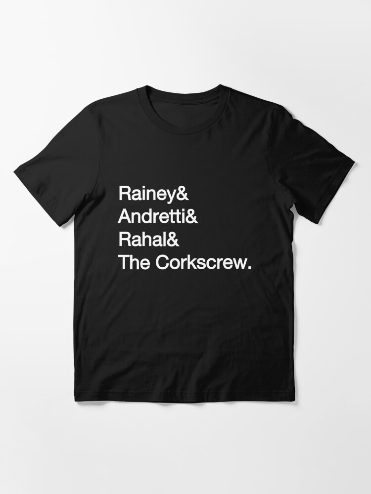 Alternate view of Laguna Seca Typography - Dark Edition Essential T-Shirt
