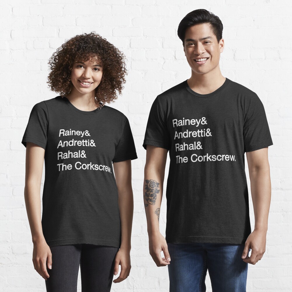 Laguna Seca Typography - Dark Edition Essential T-Shirt