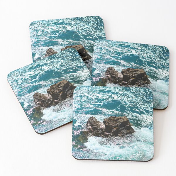 Item preview, Coastal Dark Rocks Water Motion Seascape designed and sold by worldways.