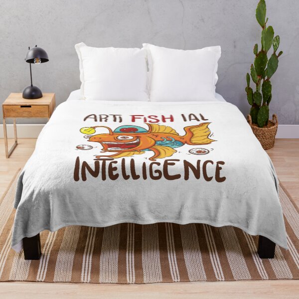 Item preview, Cute robot fish - artifishial intelligence designed and sold by MissCookieFairy.