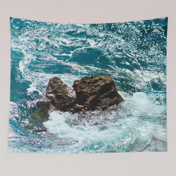 Item preview, Coastal Dark Rocks Water Motion Seascape designed and sold by worldways.