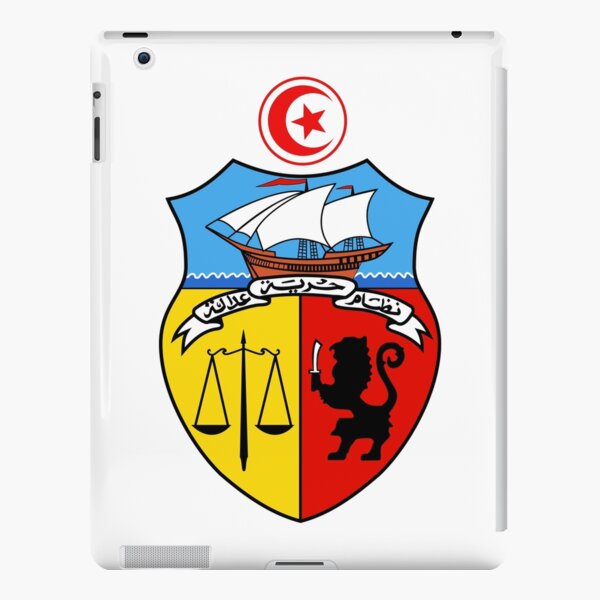 Impression rigide avec l'œuvre « Tunisie drapeau tunisien drapeau coeur »  de l'artiste GeogDesigns