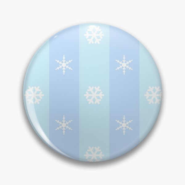 Item preview, Blue Striped Snowflakes Pattern designed and sold by ranchi.