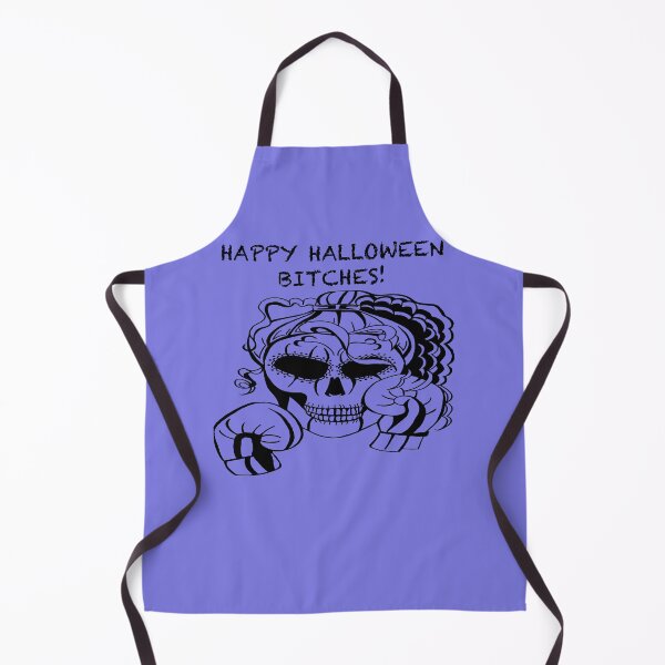 Item preview, HAPPY HALLOWEEN BITCHES! Skull Boxer on PURPLE background, Boxing, Box, Boxer, gothic, halloween, spooky designed and sold by IslesArt.